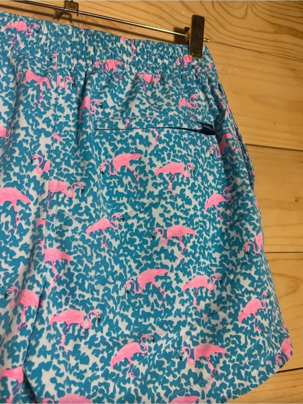 Chubbies Flamingo Swim Trunks Men’s Small 5.5” Inseam Pink Liner